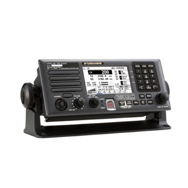 ПВ/КВ радиостанция Furuno FS-1575 Надежная ПВ/КВ радиоустановка со встроенным контроллером ЦИВ и приемником слежения за ЦИВ. Предназначена для общей связи и связи при бедствии.