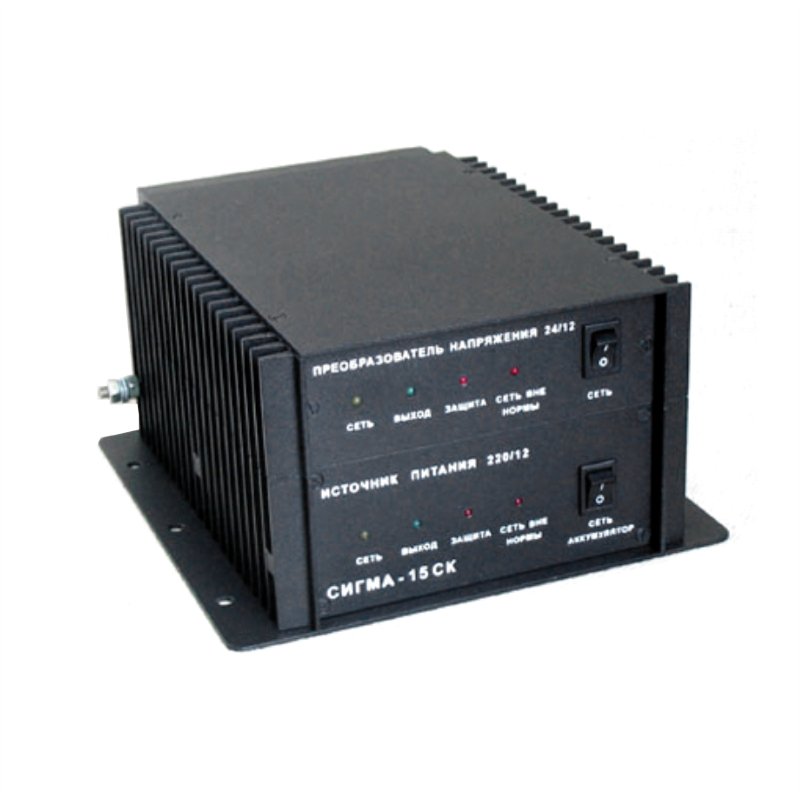 Блок питания Сигма-15СК Блок питания Сигма-15СК предназначен для обеспечения бесперебойного питания радиоэлектронной аппаратуры.